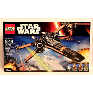 POE'S X-WING FIGHTER Star Wars LEGO Set #75102 NEW Sealed RETIRED Unopened
